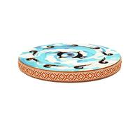Generic Instrument de Musique Ethnique de Tambour en Bois de Vague de Mer Réaliste de 12 Pouces pour la Relaxation et la Thérapie Sonore