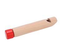 Generic Instrument de Traction Rythmique de Sifflet Coulissant en Bois pour Enfants ; Flûte à Coulisse en Bois pour L'entraînement Musical (Poignée bûche Rouge)