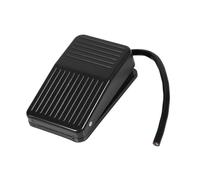 Generic Interrupteur à Pédale, Contrôle Durable Marche/arrêt pour un Fonctionnement Mains Libres, Plastique Noir, 10A, 220V, Cordon de 10cm