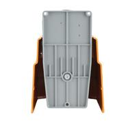 Generic Interrupteur à Pédale Résistant à L' en Alliage D'aluminium avec Protection, Interrupteur Marche/arrêt Durable pour Machines-outils, 1 Pièce pour les Ouvriers D'atelier