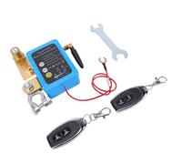 Generic Interrupteur de Déconnexion de Batterie à Distance 240A, Interrupteur Intelligent de Mise à Mort de Tension, Empêche le Vol et la Vidange pour Camion RV ABS et Laiton