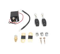 Generic Interrupteur de Déconnexion de Batterie à Distance pour Poteau Latéral, Coupe Efficacement L'alimentation 12 V pour Bateau Marin, Camping-car, Camion, VTT, Kit Complet pour une Installation