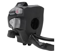 Generic Interrupteur de Guidon Universel de 22 Mm, Bouton de Commande de Haute qualité adapté pour CBX600 adapté aux Motos Tout-terrain, VTT ABS + Métal 1 unité