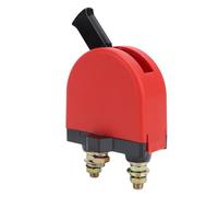Generic Interrupteur de Mise Hors Tension de la Batterie, Matériau PP, 300A DC12 à 36V, Idéal pour les Véhicules, Camping-cars, Yachts, Bateaux (rouge)