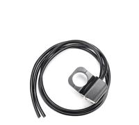 Generic Interrupteur de Phare de Guidon étanche, Interrupteur de Montage sur Guidon, Double Bouton de 25 Mm avec Indicateur Rouge, Retour Manuel et Retour Automatique pour Moto, VTT, Vélo électrique