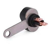 Generic Interrupteur de Phare de Moto LED, Interrupteur Marche/arrêt étanche et Durable avec Indicateur Vert pour Moto et Scooter 12V (Style E)