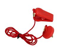 Generic Interrupteur de sécurité de Machine en Cours D'exécution Aimate D'arrêt D'urgence Clé du Tapis Roulant Accessoire Universel Strong Magnétique ABS Durable ABS Rouge en Plastique