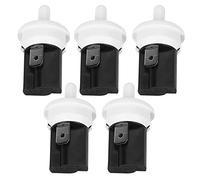 Generic Interrupteur D'éclairage de Porte de Réfrigérateur 5 Pièces, Interrupteur momentané Durable pour le Contrôle de L'éclairage du Réfrigérateur, 3A 250V AC, Matière Plastique