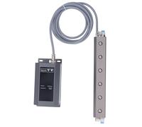 Generic Ionisant le Ventilateur d'air Ionisant un Ventilateur ESD Haute Tension Efficace pour l'industrie de l'électronique, Matériau en Alliage en Aluminium, Sortie AC7.0kV, pour la Fabrication