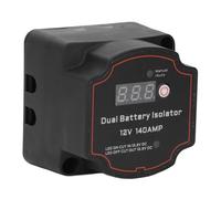 Generic Isolateur de Batterie Double 140 A avec Gestion Sécurisée de L'alimentation et Installation Facile pour Camions, Camping-cars, Bateaux, Kit 12 V