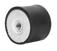 Generic Isolateur de Bobine D'amortissement des Vibrations en Caoutchouc pour Produits Antichoc Amortisseur sans Vibrations 4 Pièces pour Machines Lourdes et équipements de Fitness (DD40*30 M10)