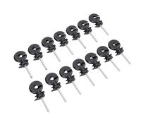 Generic Isolateur de Clôture électrique, Fixation à Vis Durable pour la Protection du Bétail, 50 Pièces pour Fermes, Ranchs PP + PE 3,54 X 1,57 Pouces