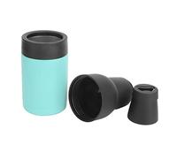 Generic Isolateurs de Bouteilles de Bière, Refroidisseur Sous Vide en Acier Inoxydable avec Ouvre-bouteille intégré pour Fêtes et Barbecues, Canette de 12oz (GREEN)