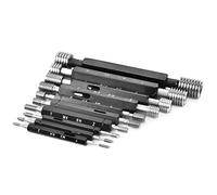 Generic Jauge de Bouchon de Filetage à Double ExtrémitéOutil de Diamètre de Pas de Haute Précision pour L'inspection MécaniqueBoîte de Rangement Pratique pour Quincaillerie (Filetage métrique)