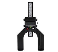 Generic Jauge de Hauteur Numérique 0-80 Mm, Outil de Mesure de Profondeur en ABS Durable avec Pieds Magnétiques pour Utilisation en Atelier, Lectures Précises en Mm/pouces