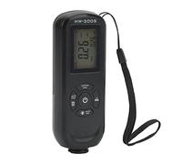 Generic Jauge de Profondeur de Peinture, Jauge d'épaisseur de Revêtement de Peinture Portable 3 Unités écran Vertical Antidérapant Précis pour Ateliers pour Pièces Métalliques (BLACK)