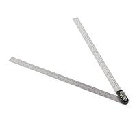 Generic Jauge de Règle D'angle Numérique avec Affichage LCD Précision pour le Travail du Bois 500mm en Acier Inoxydable