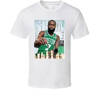 Generic Jaylen Brown Slam Magazine Cover Chess T Shirt Manches Courtes(Small)