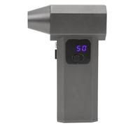Generic Jet Dry Blower Puissant Dépoussiéreur D'air sans Fil avec Affichage LED et Régulation de Vitesse en Continu pour Usage Domestique en Alliage D'aluminium 5,5 X 3, X 1,4 Pouces