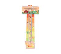 Generic Jeu de Balle D'équilibre Interactif en Bois pour Enfants, Design Exquis, Améliore L'équilibre et les Compétences Pratiques, Convient pour 1 à 3 Joueurs, Bois Massif, 33 X 12 X 7 Cm (Type de