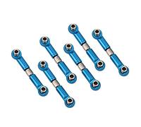 Generic Jeu de Bielles de Direction en Métal pour Pièces de Mise à Niveau de Voiture 1/18 RC, Bras de Biellette de Direction de Haute qualité pour Ajouter du Plaisir, Installation Facile pour Les