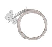 Generic Jeu de Cordes Oud 10 Pièces, Cordes de qualité en Nylon plaqué Argent pour la Performance des Musiciens Oud