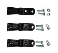 Generic Jeu de Dents de Godet D'excavatrice, 3 Pièces de Remplacement en Acier au Carbone avec Vis et écrous pour Chargeuse-pelleteuse et Tracteur