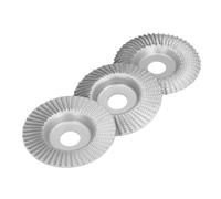 Generic Jeu de Disques à Découper en Acier au Carbone de Haute dureté de 100 Mm pour le Façonnage et le Meulage du Bois, 3 Meules de Meuleuse D'angle