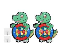 Generic Jeu de Drogues en Plastique avec Balle Malade, Facile à Accrocher, Doux et Sûr pour Les Enfants, Comprend 6 Balles Collantes et 2 Progénitures, Adaptées aux Enfants Condamnés, Anniversaires,