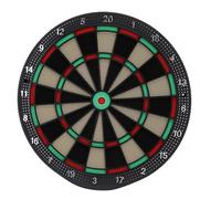 Generic Jeu de Fléchettes Portable de 13.5 Pouces, Matériau ABS Durable pour L'entraînement en Intérieur et Le Jeu à Pointe Souple