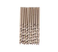 Generic Jeu de Forets au Cobalt HSS-CO M35, Forets Tranchants et Fiables pour le Perçage de L'acier Inoxydable, 10 Pièces 1.0-5.0MM (Chm)
