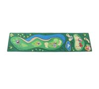 Generic Jeu de Golf de Table, Tapis de Putting D'intérieur pour Enfants avec Design Antidérapant pour Les Réunions de Famille et Les Fêtes, Tissu en Peluche en Plastique