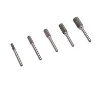 Generic Jeu de Limes en Carbure 5 Pièces - Fraises Simples avec Tige de 6 Mm pour la Gravure, le Polissage et le Perçage - Outils de qualité Professionnelle pour les Projets en Métal, en Bois et