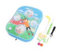 Generic Jeu de mais Cible, Filet de Sûr, Couleur Vive, Bord Arrondi 3 en 1 avec Balles, Club de pour Les Enfants pour L 'Interieur