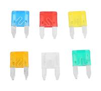 Generic Jeu de Mini Fusibles à Lame, 60 Pièces, Assortiment Multicolore, Protège les Voitures contre les Surcharges pour l'électricité des Automobiles et des Camions (Petit)