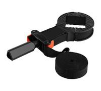 Generic Jeu de Pinces D'angle Robustes pour Encadrement D'images, 4 Mâchoires Réglables, Outil Noir en Nylon de 4m