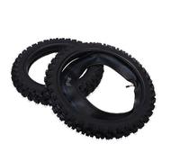 Generic Jeu de Pneus à Bande de Roulement Agressive pour Moto Tout-terrain, pour Course de Motocross Hors Route, Construction en Nylon Durable pour un Ajustement Universel