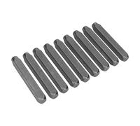Generic Jeu de Poinçons Numériques Professionnels de 5mm pour le Marquage des Métaux avec Boîte de Rangement pour les œuvres D'art Artisanales