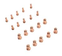 Generic Jeu de Pointes D'électrode en Laiton, 20 Pièces, Parfait pour les Buses de Haute qualité PT-80 IPT-80 PTM