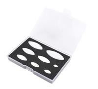 Generic Jeu de Tiges D'agitation Magnétiques en PTFE, 8 Pièces, Barres de Mélange Résistantes à L'érosion, 10mm-40mm pour Fournitures de Laboratoire, Industrie et Instruments