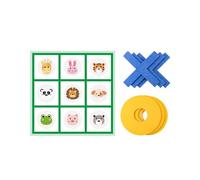 Generic Jeu D'échecs avec Les Orteils, Jeu Amusant, Jouet XO, Jeu de Cartes pour Enfants, Idéal pour Les Fêtes D'intérieur et D'extérieur, Parfait, dessin animé