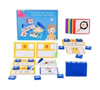 Generic Jeu d'orthographe pour enfants Puzzles d'alphabet Jouet intelligent Jeu de groupe d'orthographe de mots