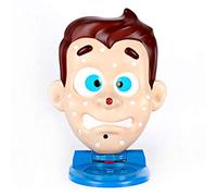 Generic Jeu Interactif D'éclatement de Boutons avec Jouets de Décompression de l'acné, Jeu de Puzzle Amusant en Famille, Matière Plastique (Blue)