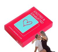 Generic Jeux de Cartes pour Couples | Jeux de Cartes pour l'établissement de Relations | Cartes de soirée romantiques pour Aventures de Voyage pour Plonger dans des Liens Plus Profonds