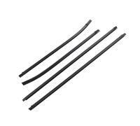 Generic Joint d'étanchéité Anti-poussière pour Porte, 4 Pièces, pour D- RT 2012 - 2019, Conception en Caoutchouc ABS Durable