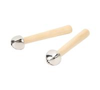 Generic Jouet à Percussion en Bois, Manche en Bouleau 2 Morceaux de 12 Cm Orffle pour Les Enfants éducation Précoce