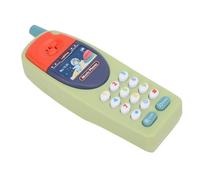 Generic Jouet d'apprentissage pour bébé, Téléphone Portable, Simulation D'appel Musical, Téléphone éducatif pour Les Tout-Petits, Matière Plastique Sûre (Green)