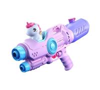 Generic Jouet de Aquatique, Réservoir D'eau de 500 Ml, Double Buse, Accessoire Compact et Léger, Idéal pour Jouer dans Le Jardin, Licorne