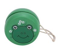 Generic Jouet de Boule de Yoyo en Bois, Outil éducatif Précoce Durable pour Les Enfants, Excellente Idée de Cadeau, Design coloré (Grenouille)