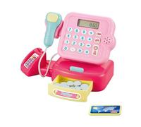 Generic Jouet de Caisse Enregistreuse Compact pour Enfants avec Scanner, Plate-Forme de Pesée, Jouet de Caisse Enregistreuse A2 pour Apprendre Les Compétences en Mathématiques et en Argent, Matière